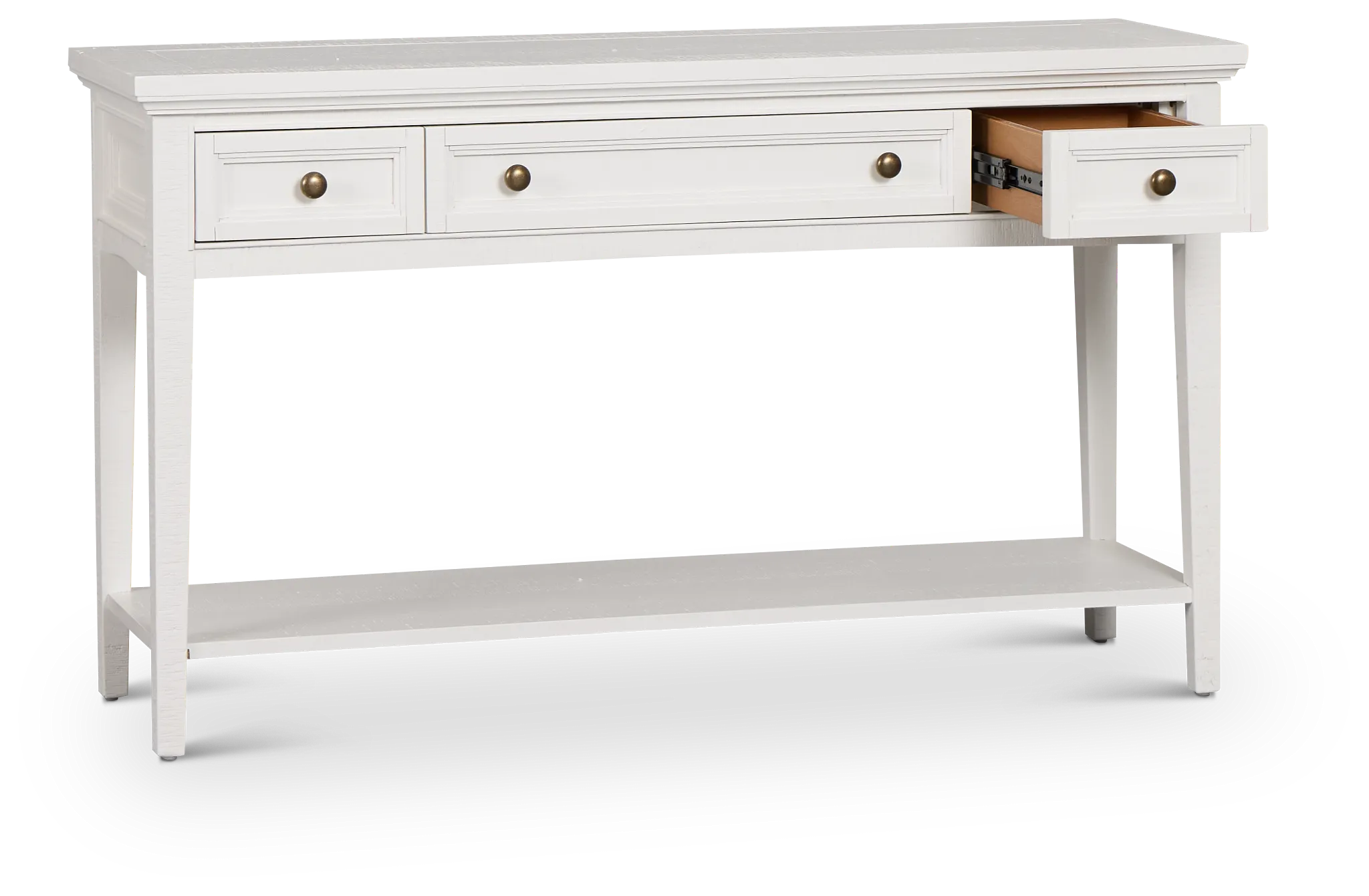 Heron Cove White Sofa Table