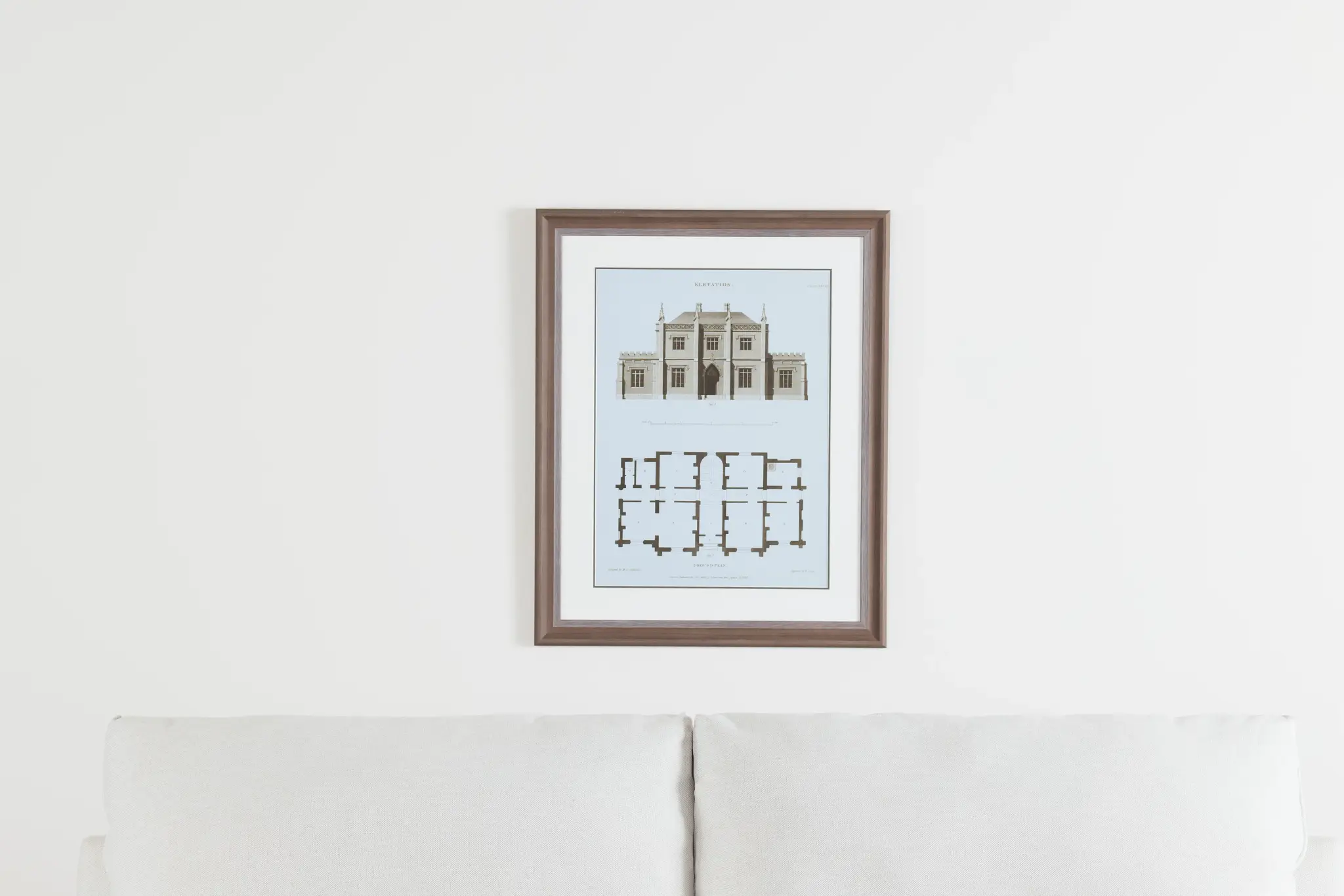 Model Beige Framed Wall Art Model Beige Framed Wall Art