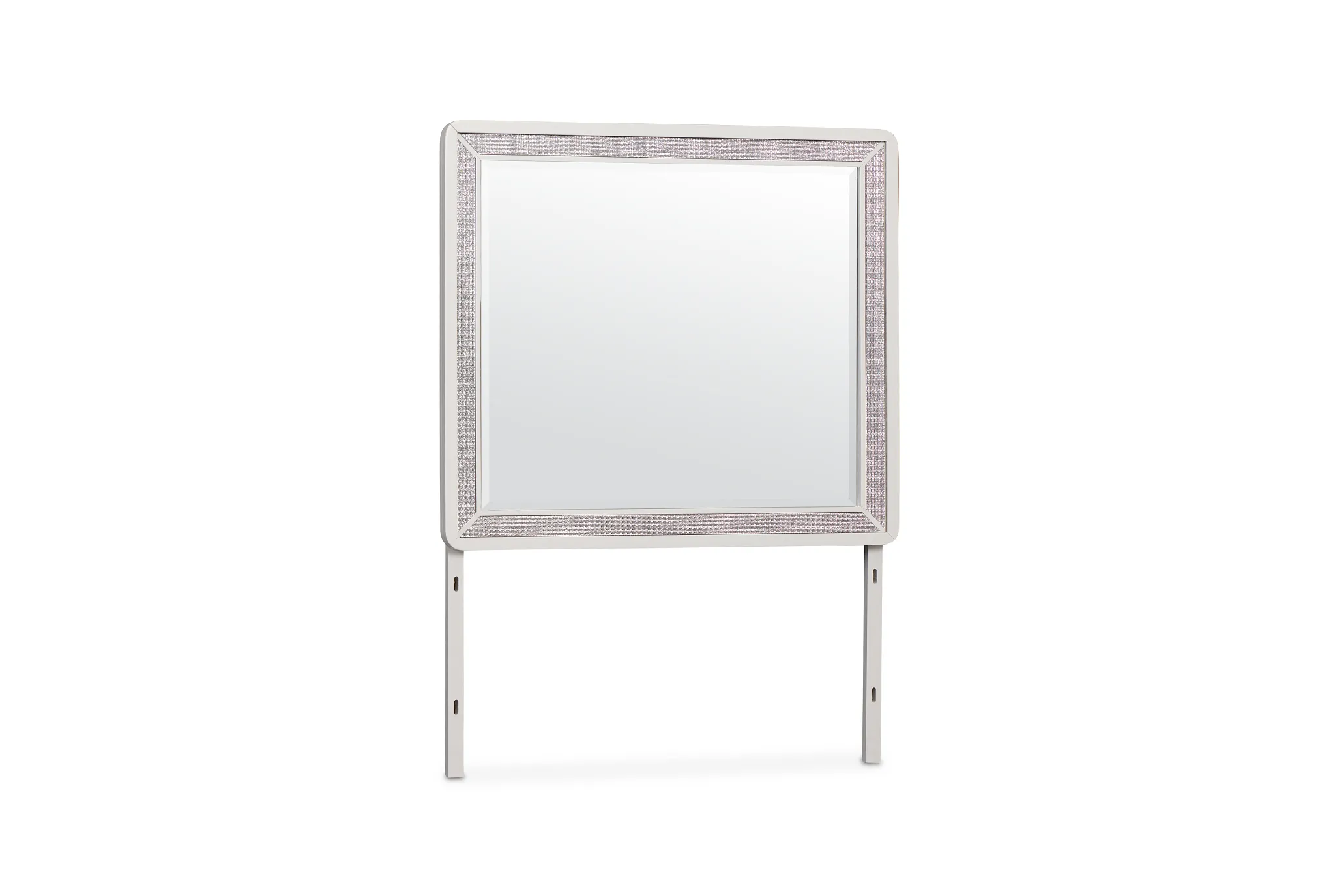 Milan White Youth Mirror