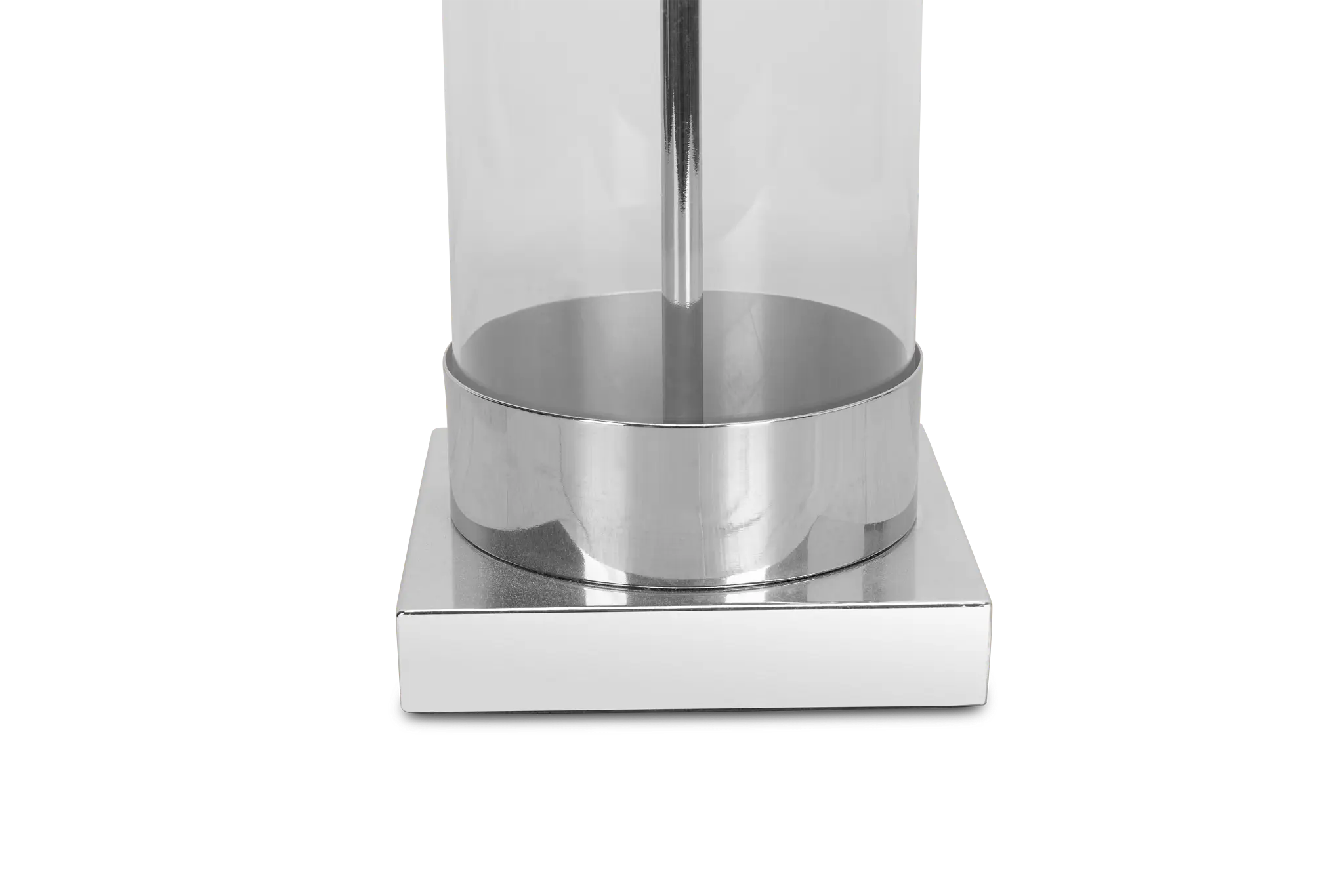 Lucia Chrome Small Table Lamp Lucia Chrome Small Table Lamp