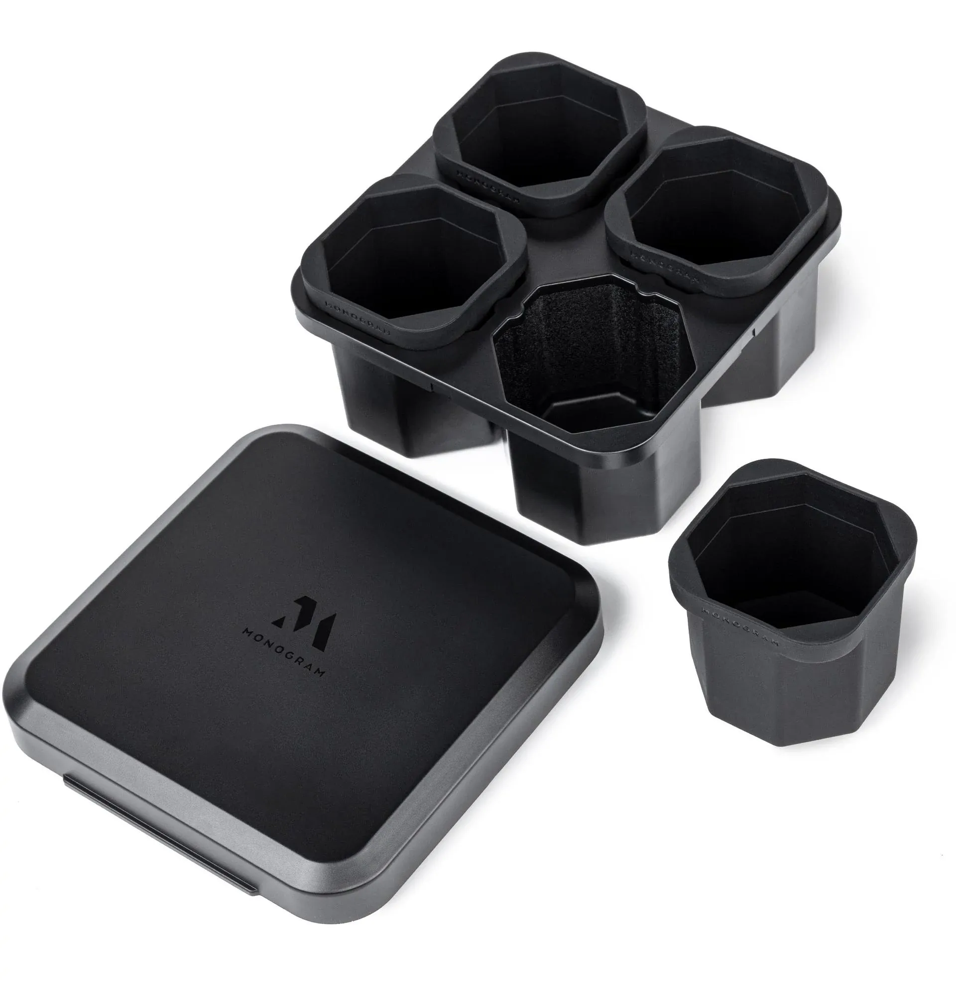 Ge Monogram Forge Ice Mold Cups And Storage Box