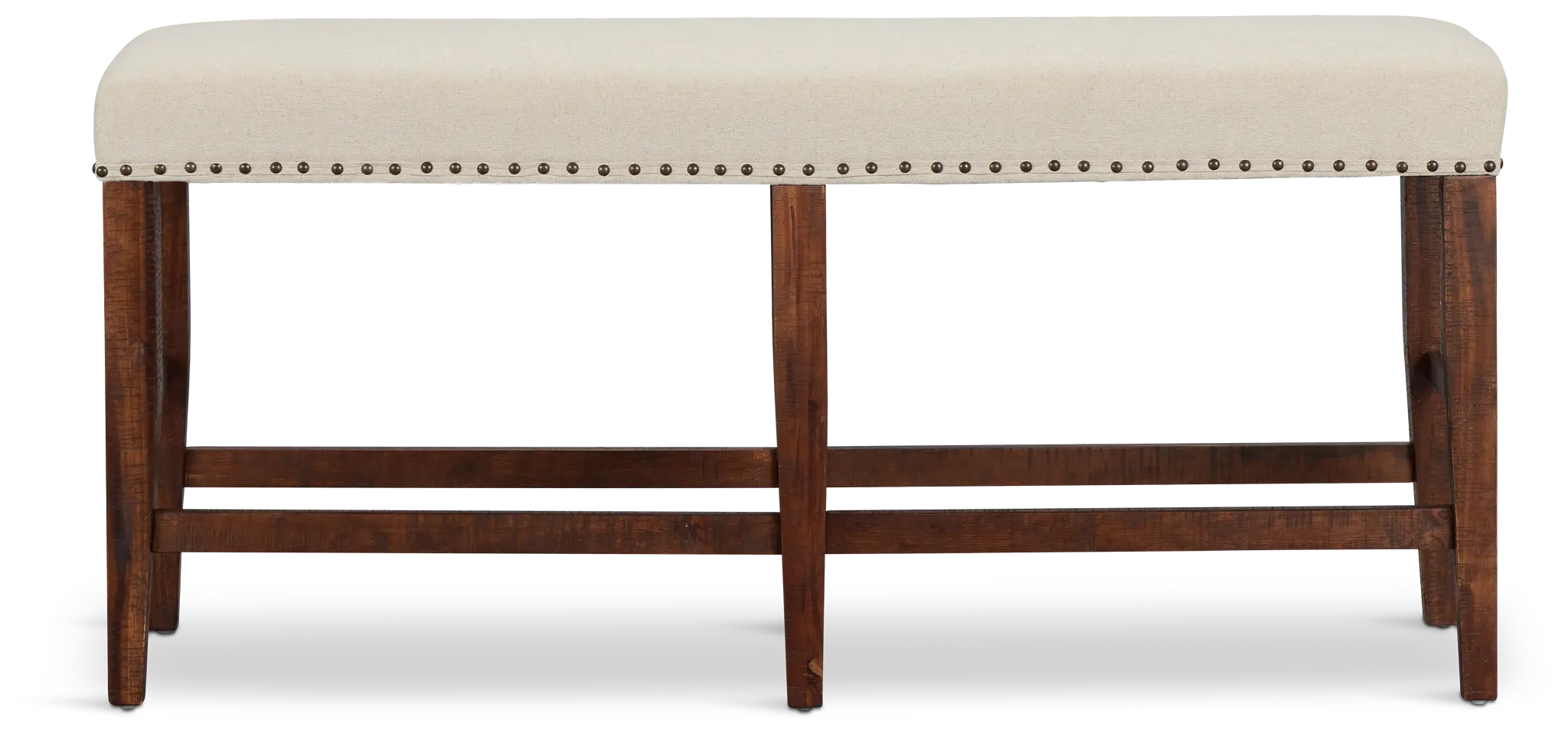 Joplin Dark Tone High Upholstered Dining Bench Joplin Dark Tone High Upholstered Dining Bench
