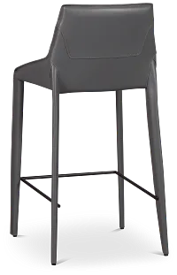 Wayne Gray 27" Upholstered Barstool
