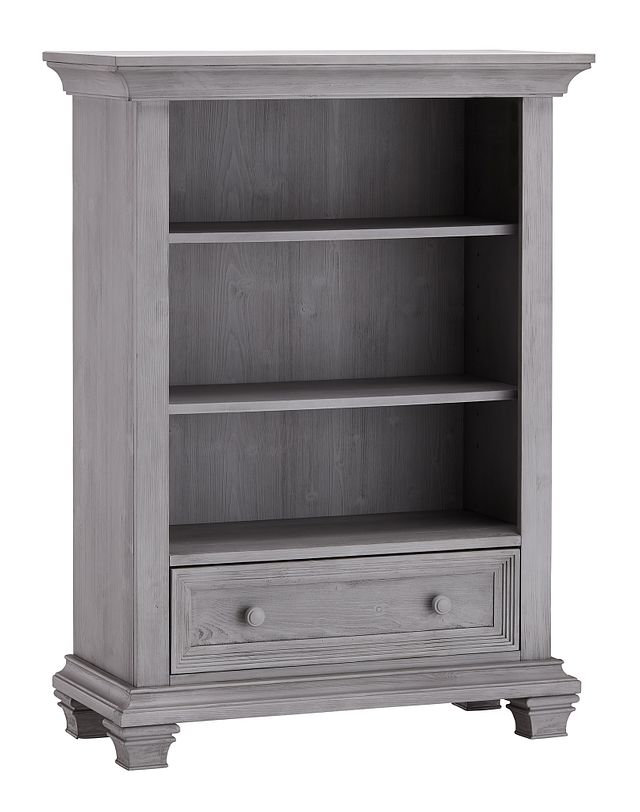 Westport Light Gray Bookcase