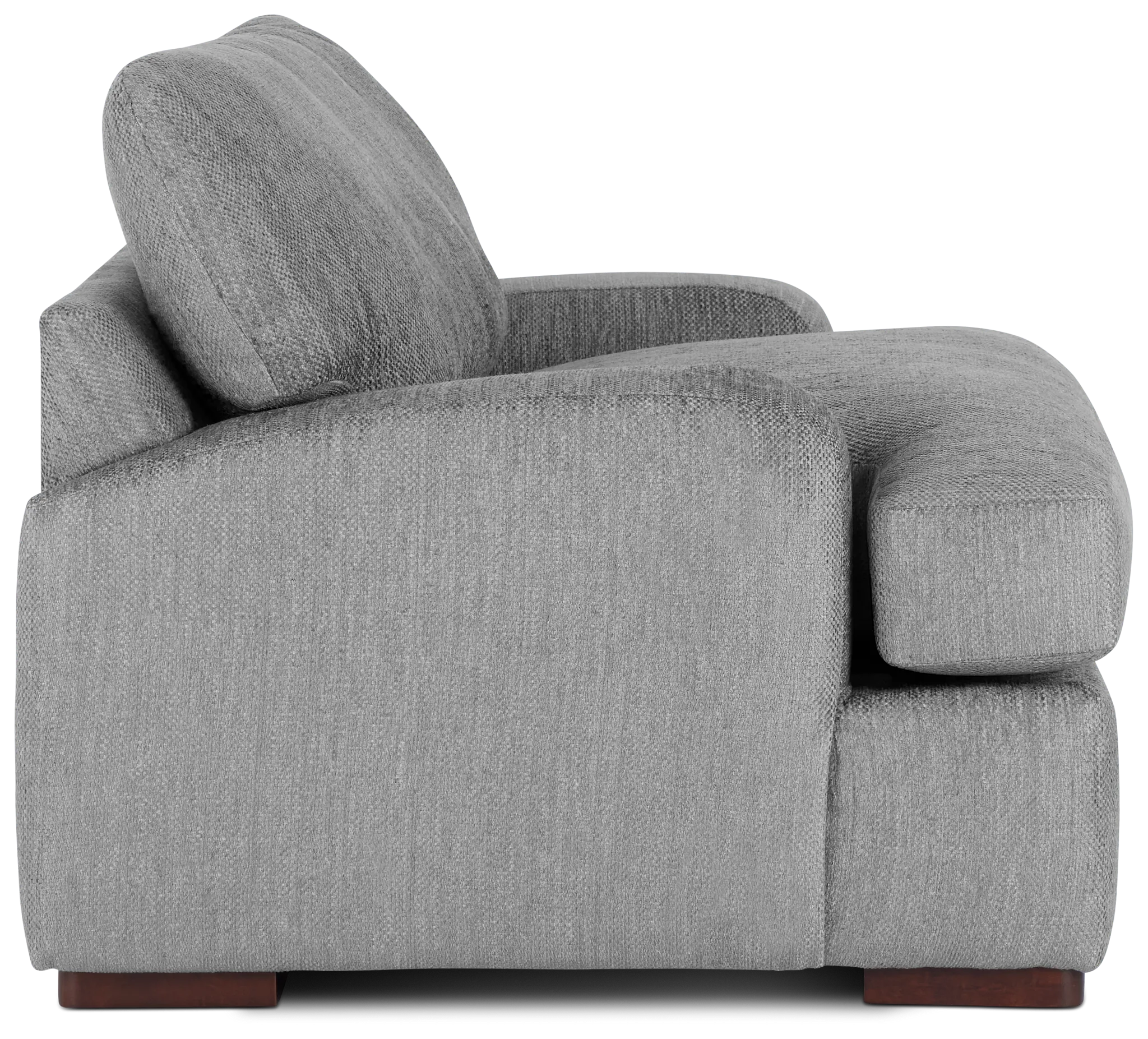 Alpha Light Gray Fabric Chair