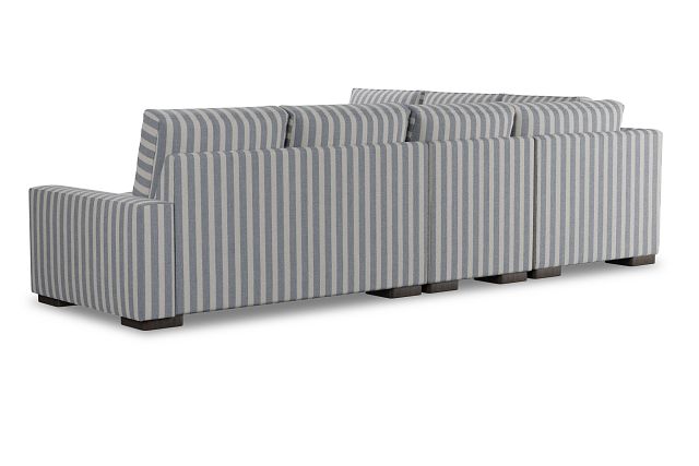 Edgewater Sea Lane Dark Blue Medium Two-arm Sectional