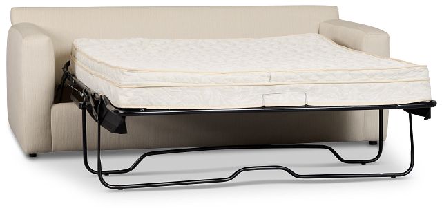 Rhodes Beige Fabric Innerspring Sleeper