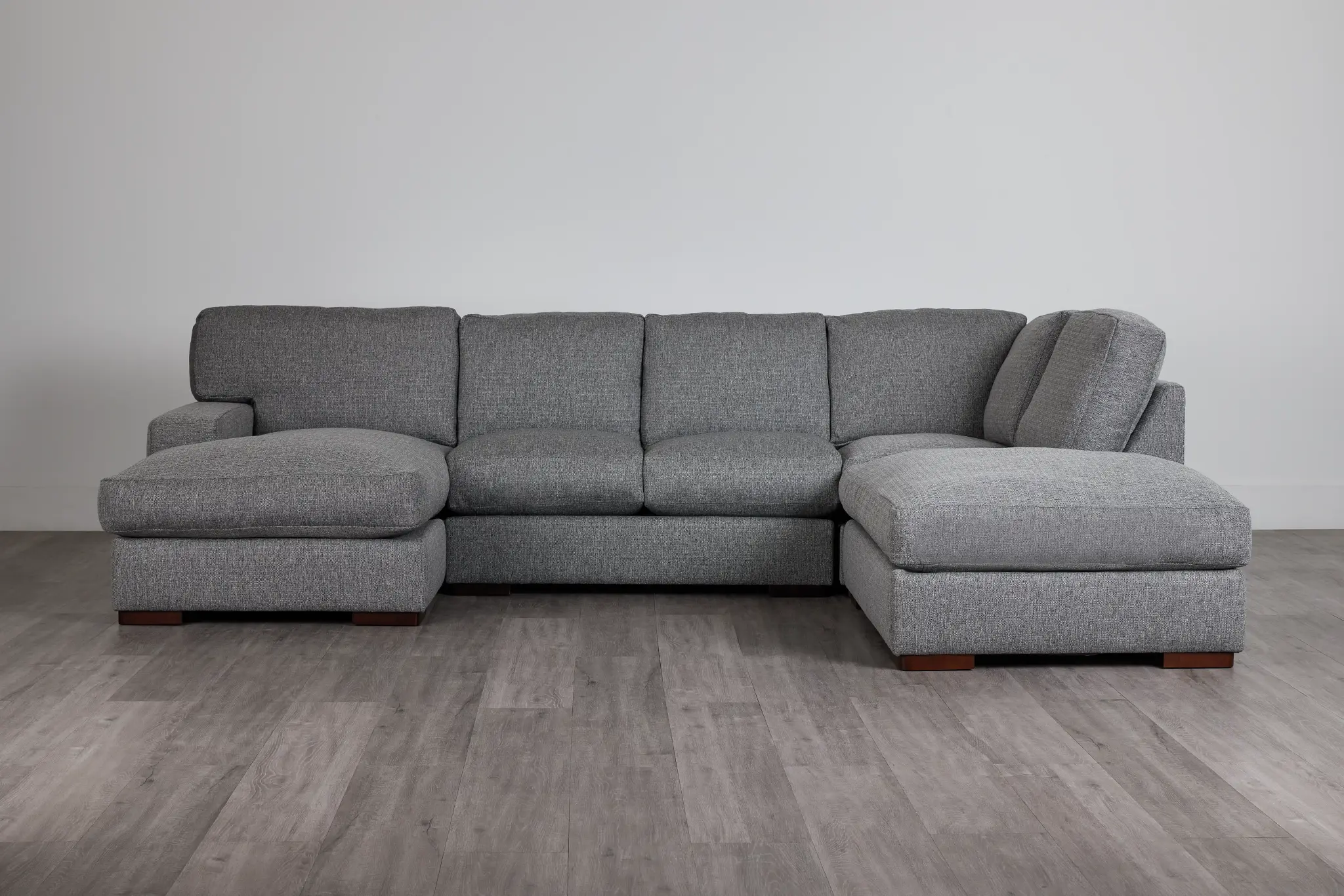 Veronica Dark Gray Down Small Right Bumper Sectional Veronica Dark Gray Down Small Right Bumper Sectional