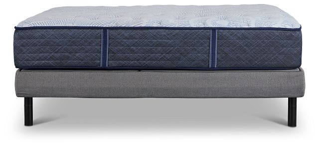 Serta Perfect Sleeper Blue Lagoon Nights Plush Motion Perfect 4 Adjustable Base Set