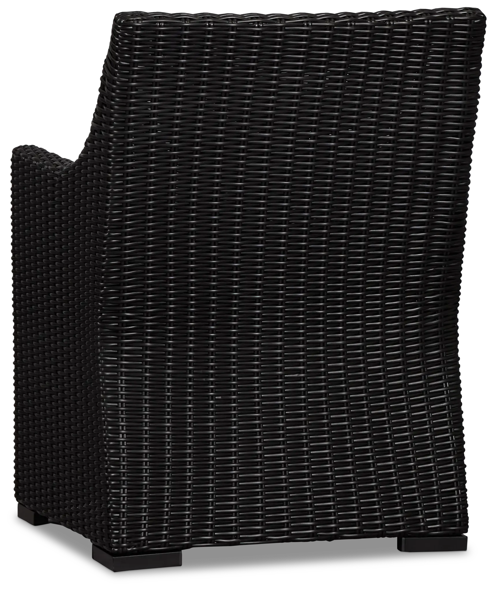 Montecito Black Cushioned Arm Chair Montecito Black Cushioned Arm Chair