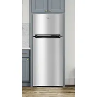Whirlpool 518 Series Stainless Steel Top Freezer Refrigerator