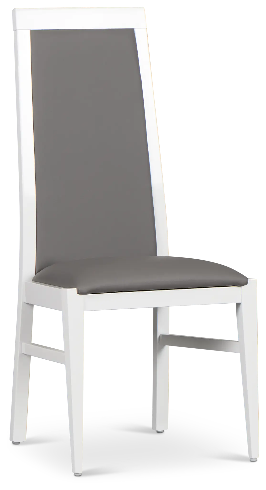 Modena White Upholstered Side Chair Modena White Upholstered Side Chair