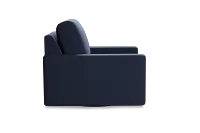 Edgewater Peyton Dark Blue Swivel Chair