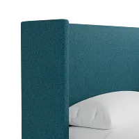 Captiva Elite Teal 48" Upholstered Shelter Bed