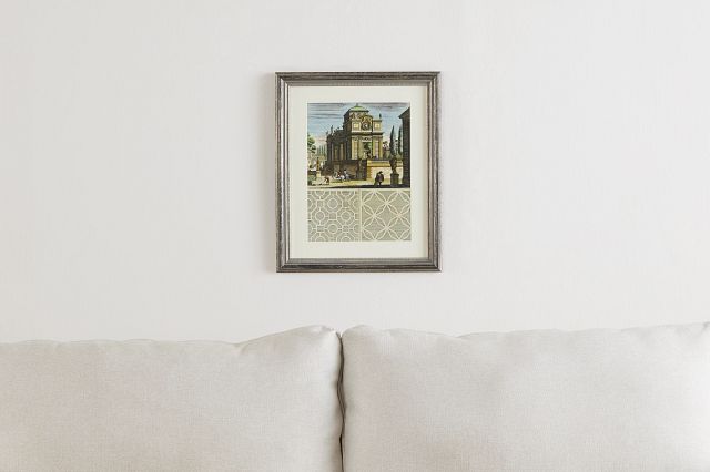 Cityplace Gray Framed Wall Art