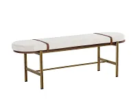 Emalee Light Beige Bench