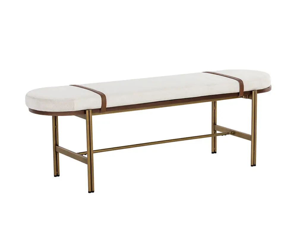 Emalee Light Beige Bench Emalee Light Beige Bench