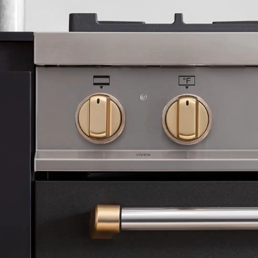 Bertazzoni Master Gold Set Of 10 Range Handle Bertazzoni Master Gold Set Of 10 Range Handle
