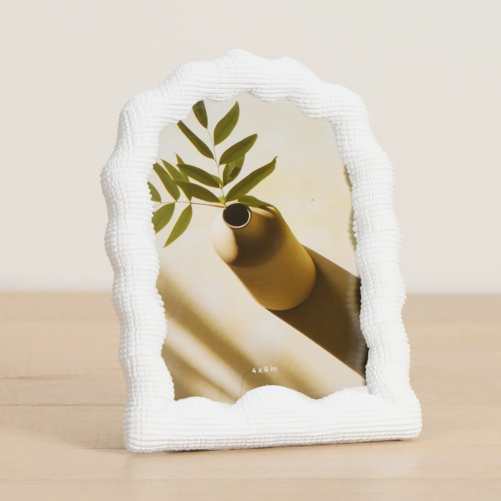 Tinsley White Medium Picture Frame