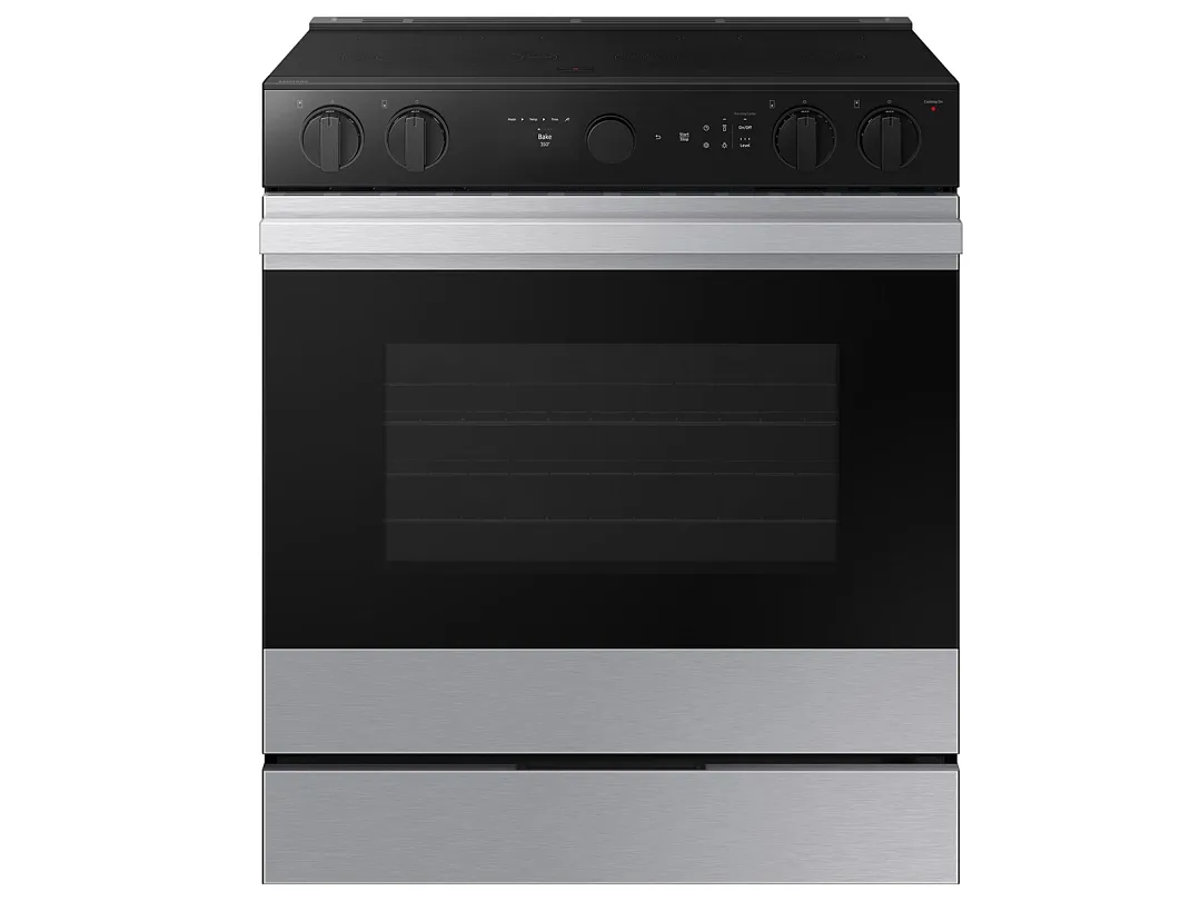 Samsung Bespoke Series Stainless Steel Electric Range