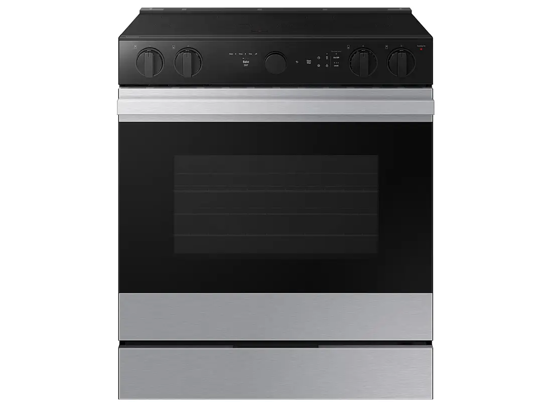 Samsung Bespoke Series Stainless Steel Electric Range Samsung Bespoke Series Stainless Steel Electric Range
