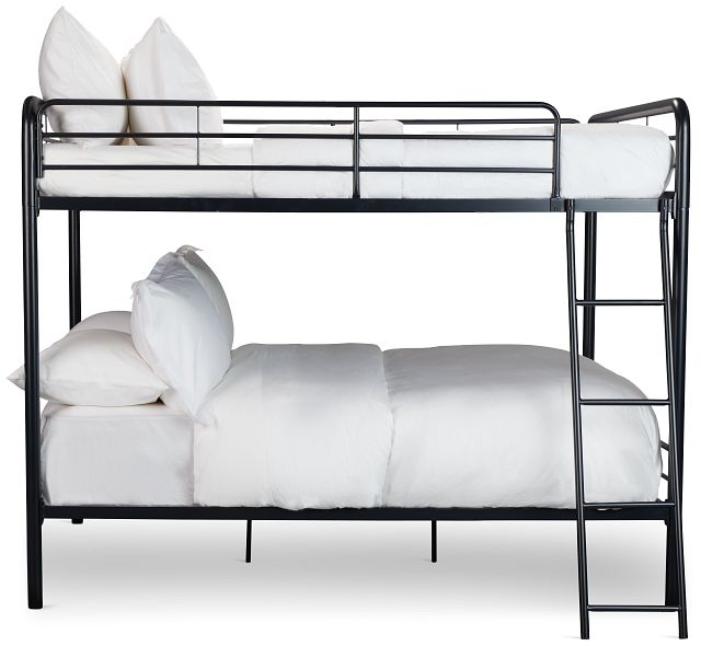 Rory Black Metal Bunk Bed