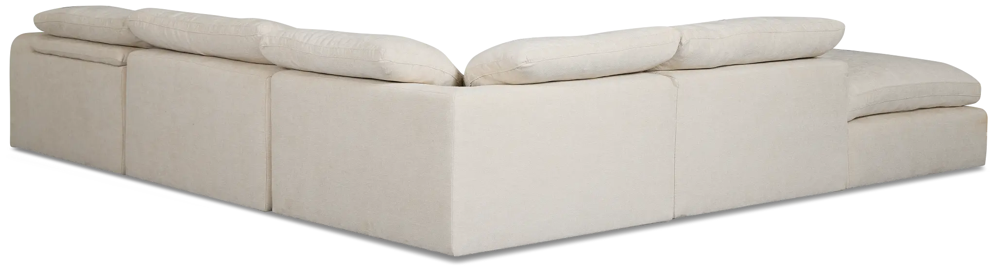 Drift Light Beige Fabric Medium Left Bumper Power Sectional Drift Light Beige Fabric Medium Left Bumper Power Sectional