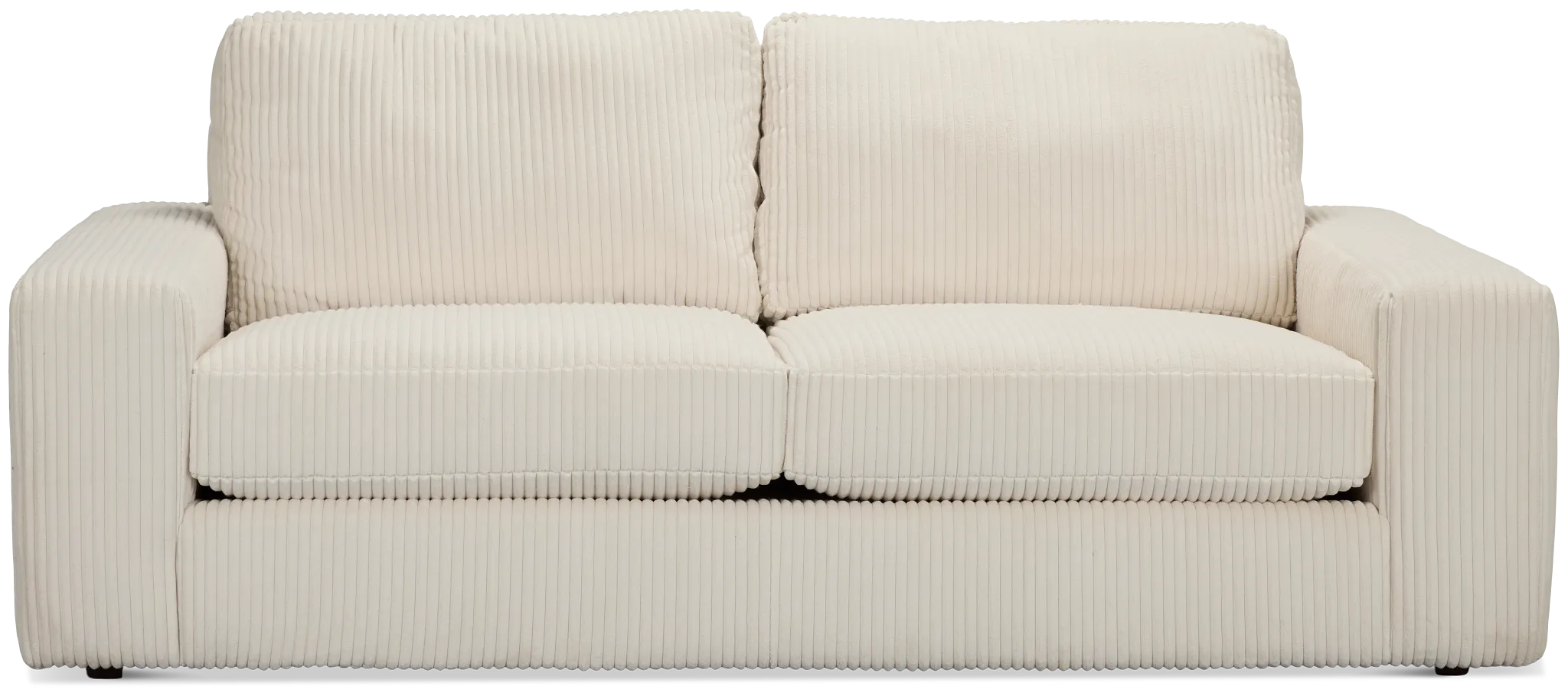 Charlie Ivory Fabric Sofa