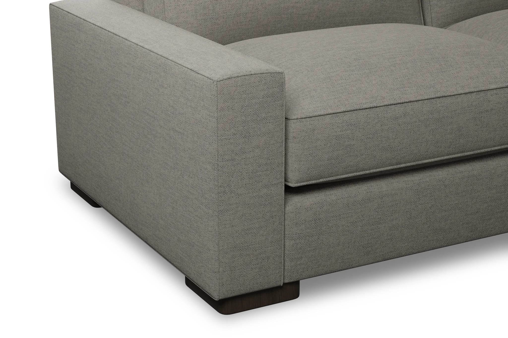 Edgewater Maguire Pewter 84" Sofa W/ 2 Cushions