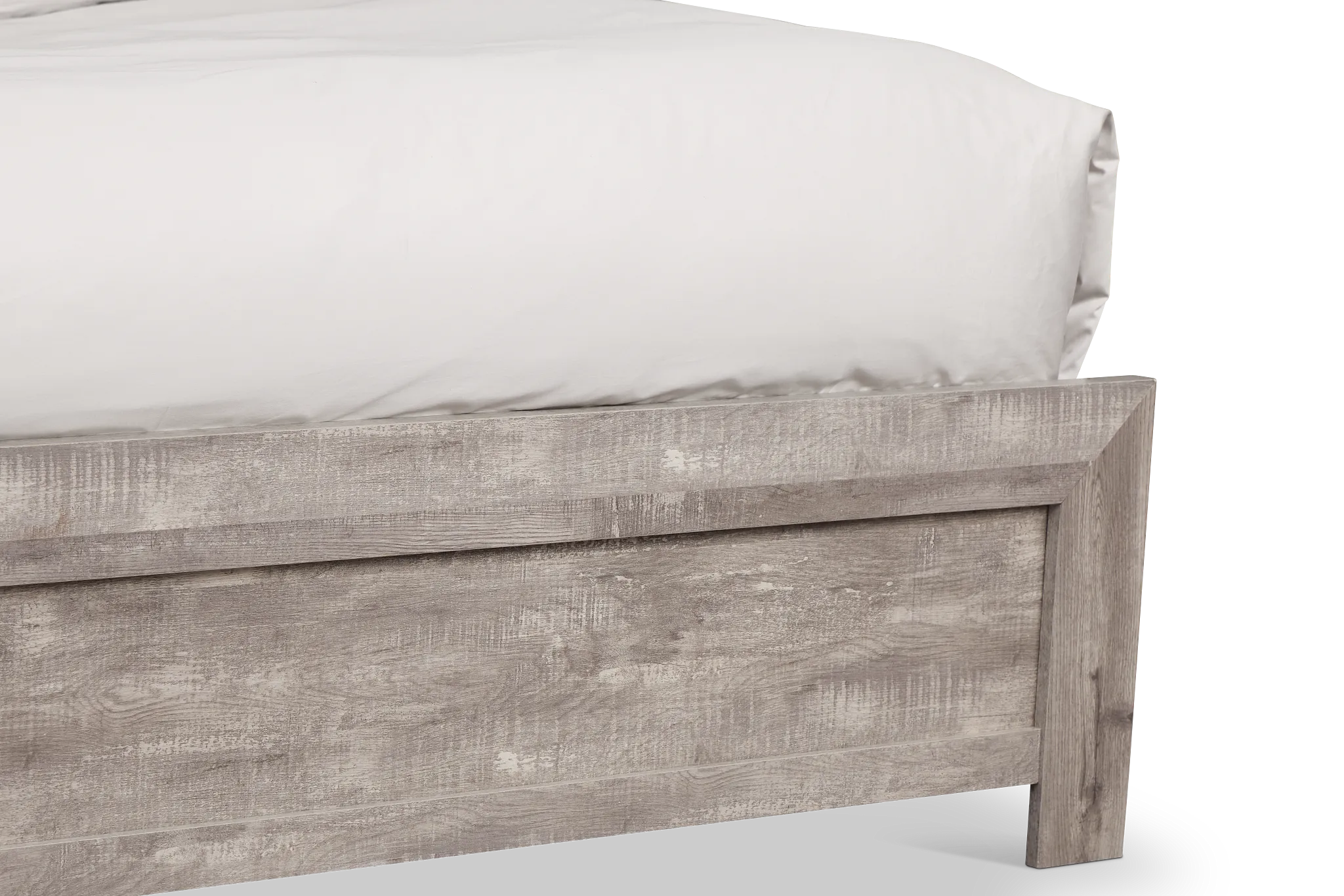 Ollie Gray Panel Bed