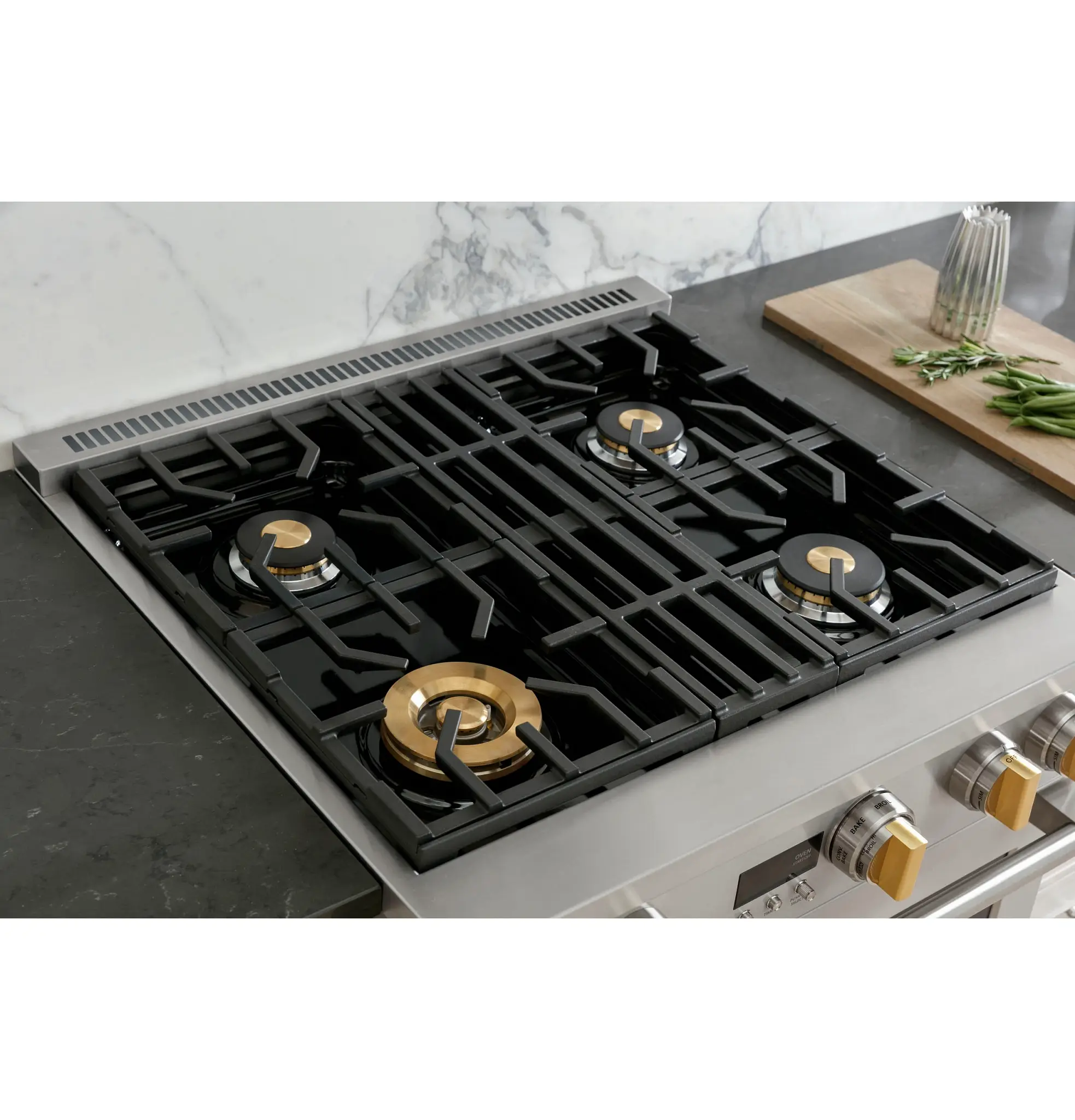 Monogram 304 Series Stainless Steel 30" Gas Range Monogram 304 Series Stainless Steel 30" Gas Range