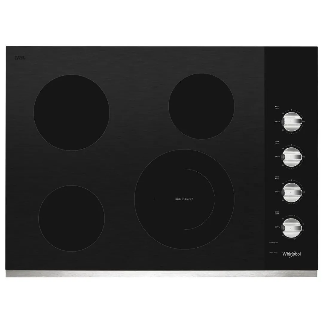 Whirlpool 55 Series Stainless Steel Electric Cook Top