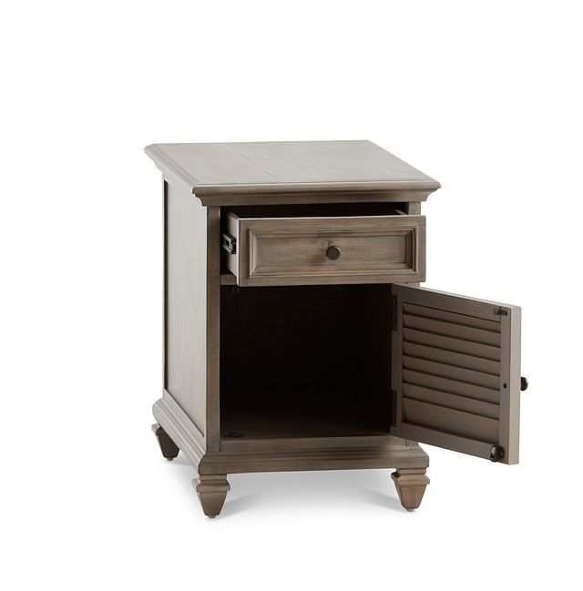 Sonoma Light Tone Chairside Table