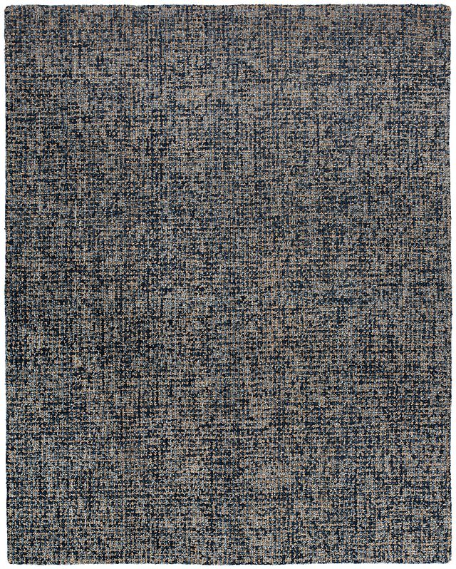 Ryker Dark Blue 8x10 Area Rug