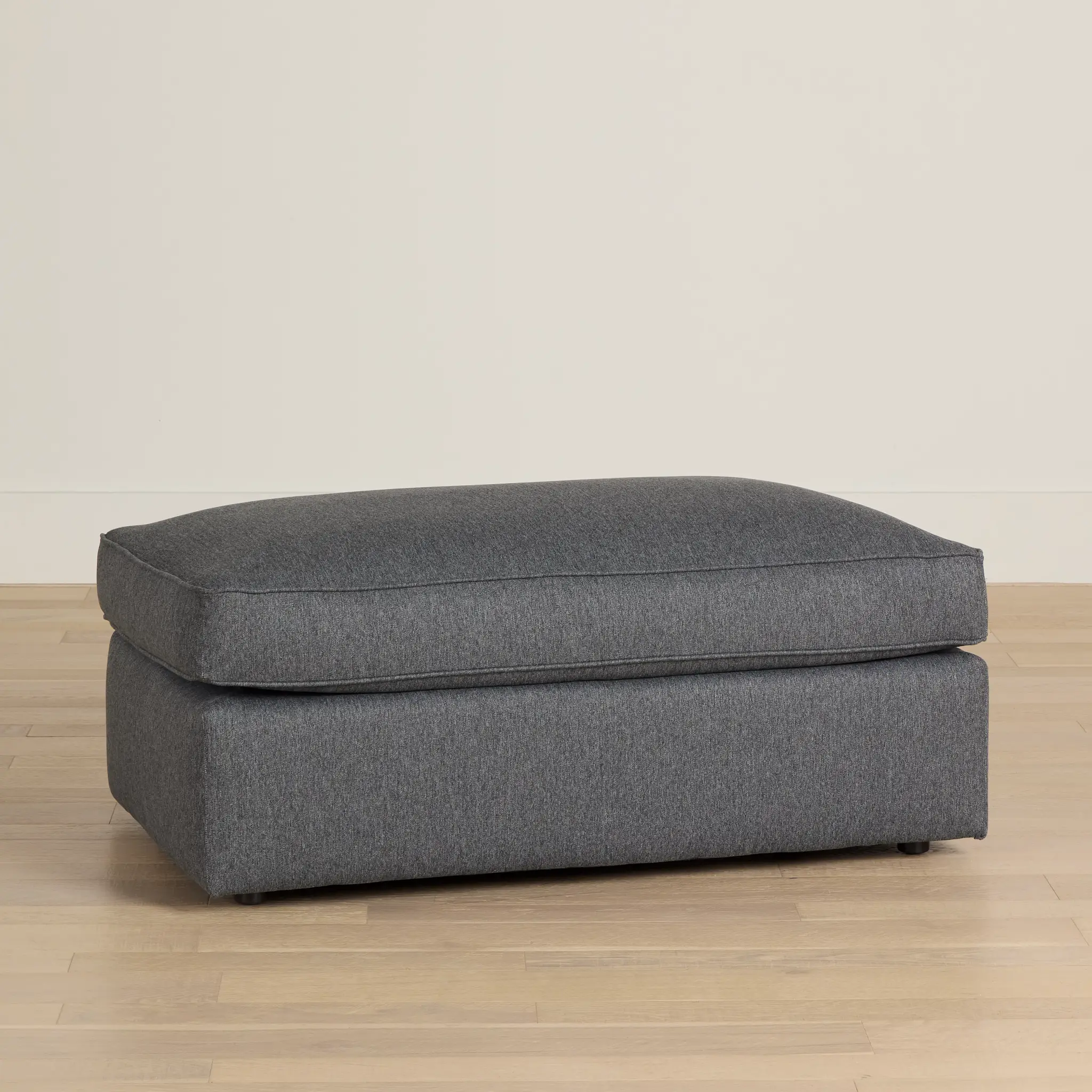 Siesta Delray Dark Gray Fabric Ottoman Siesta Delray Dark Gray Fabric Ottoman