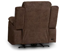 Benson Brown Micro Power Recliner