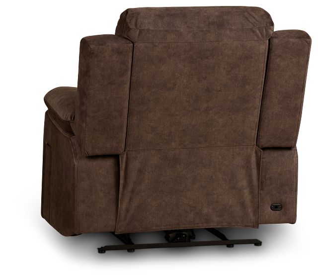 Benson Brown Micro Power Recliner