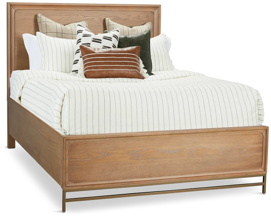 Provo Mid Tone Panel Bed