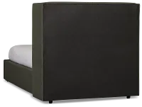 Captiva Sutton Green 48" Upholstered Shelter Bed