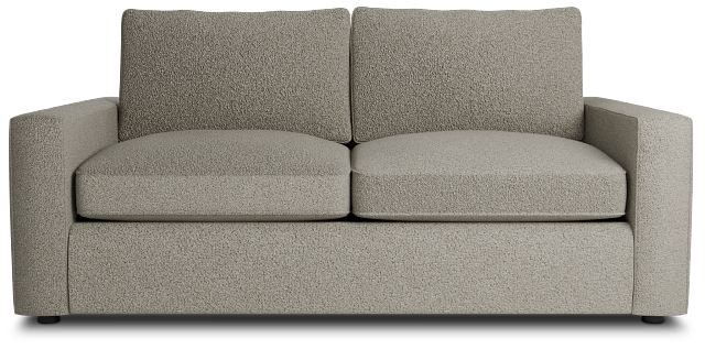 Siesta Elite Gray Fabric Sofa