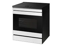 Samsung Bespoke Series White Induction Range