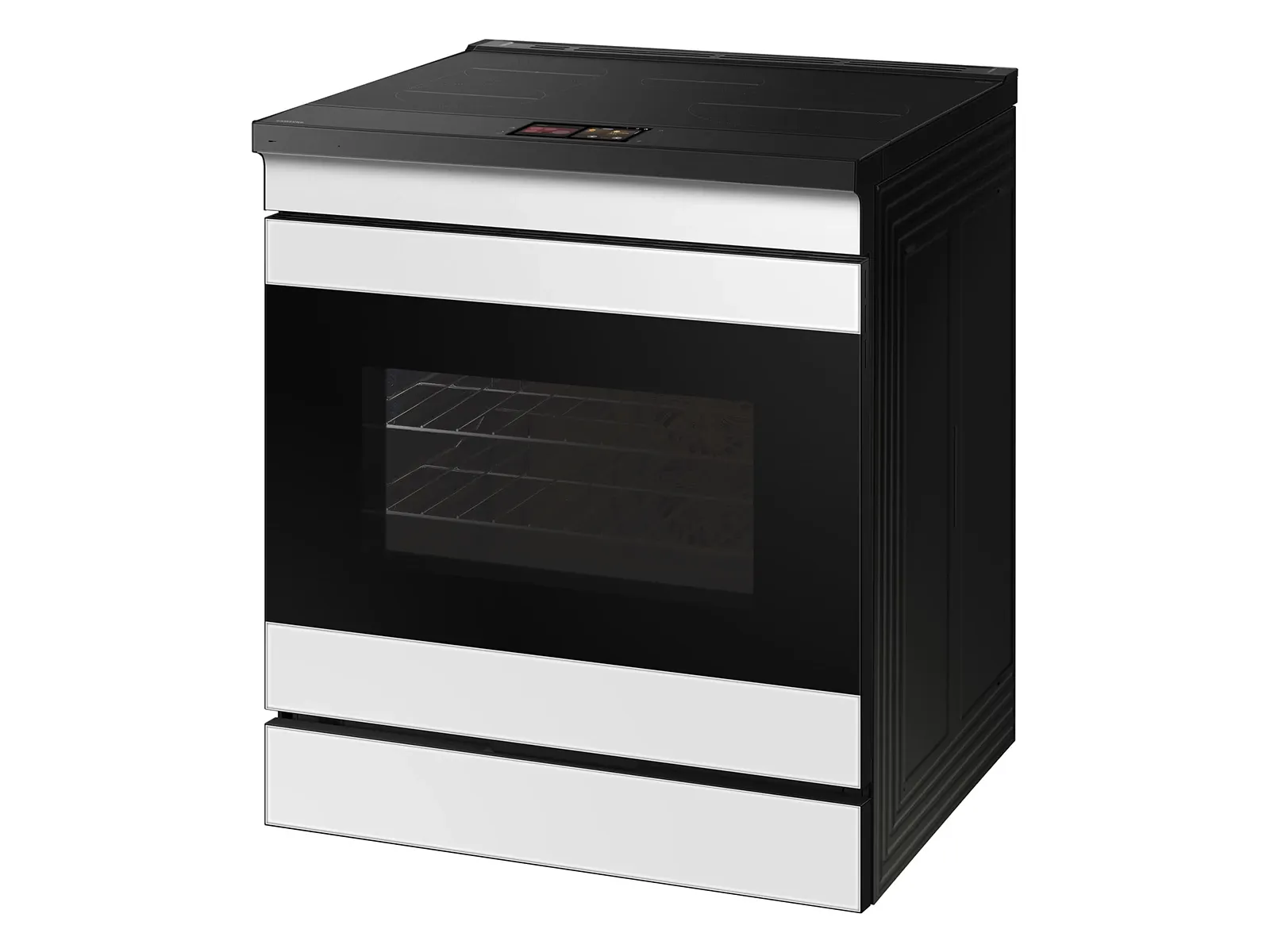 Samsung Bespoke Series White Induction Range