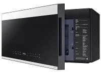Samsung Bespoke Series White Over-the-range Microwave