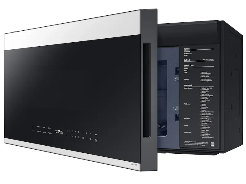 Samsung Bespoke Series White Over-the-range Microwave Samsung Bespoke Series White Over-the-range Microwave