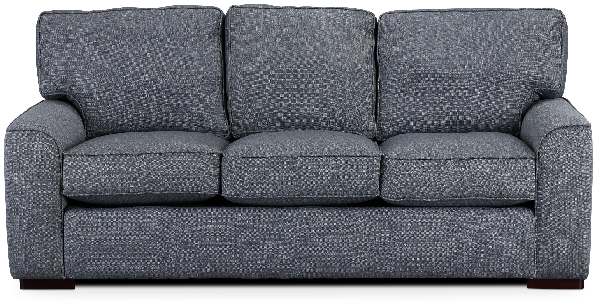 Austin Blue Fabric Sofa Austin Blue Fabric Sofa