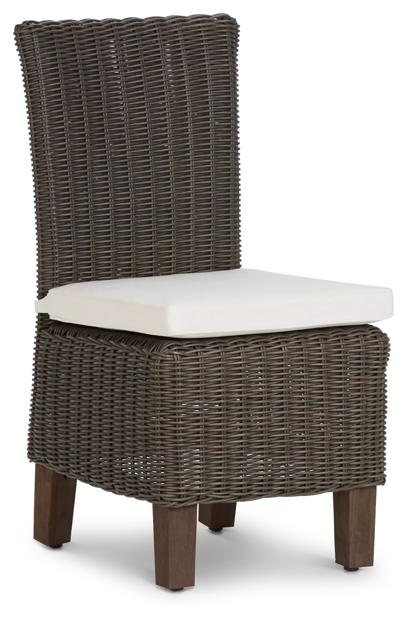 Canyon Gray White Woven Side Chair Canyon Gray White Woven Side Chair
