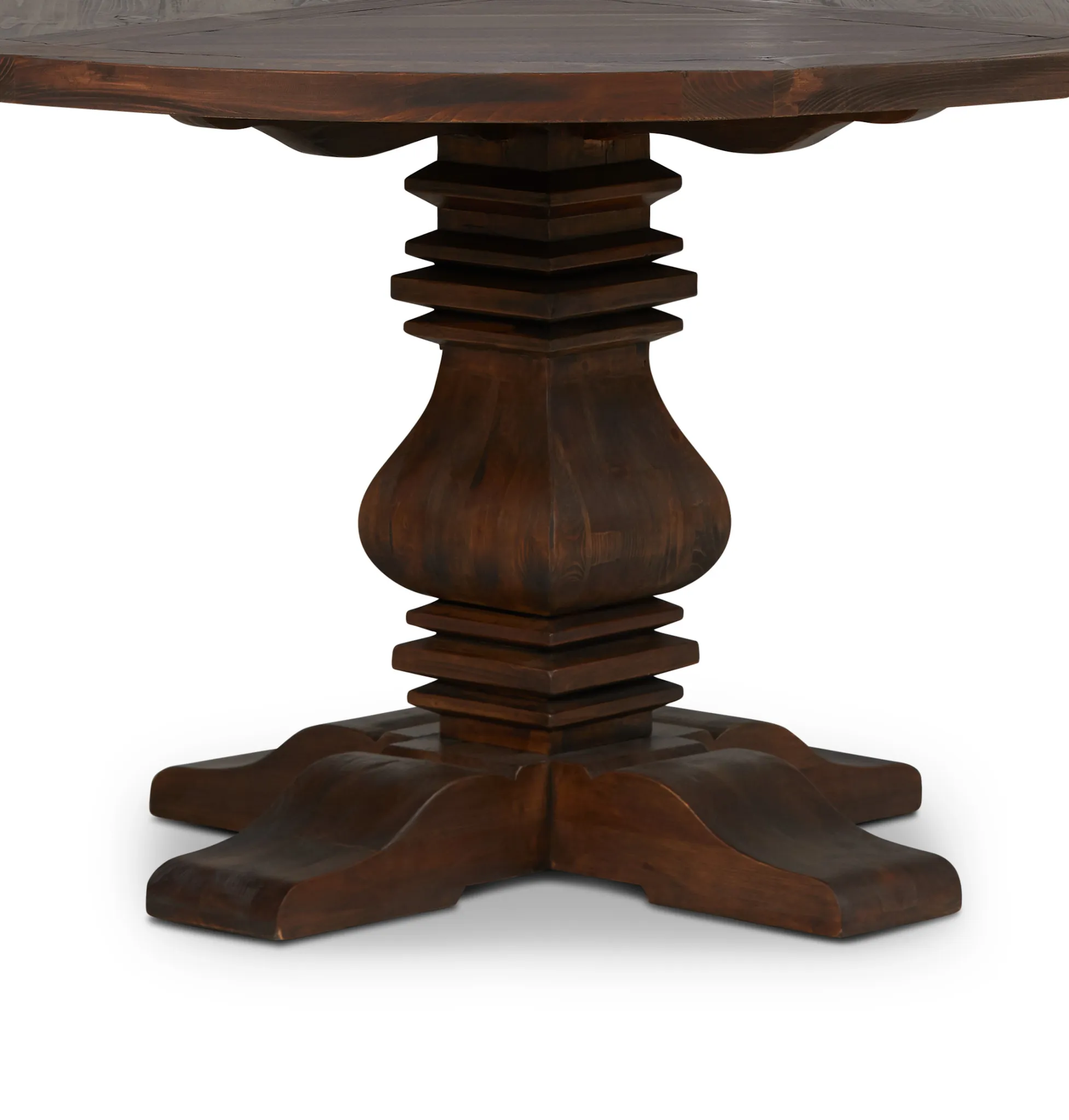 Hadlow Mid Tone 54" Round Table