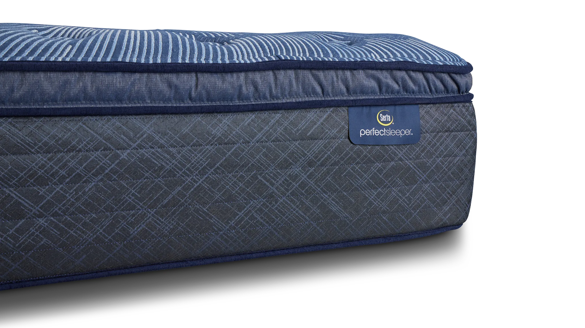 Serta Perfect Sleeper Cobalt Calm 15" Plush Pillow Top Mattress