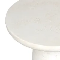 Four Hands Sornya White Small End Table