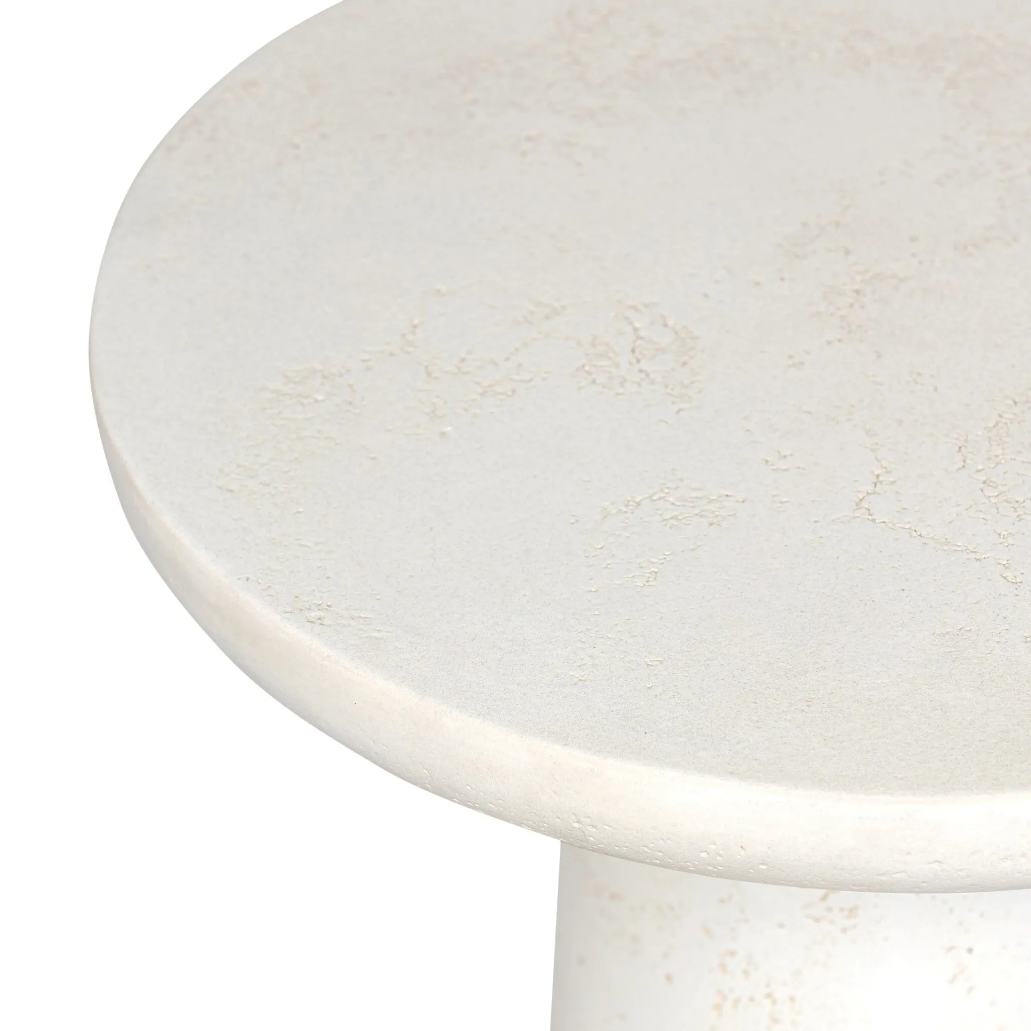 Four Hands Sornya White Small End Table